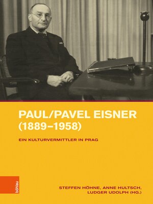 cover image of Paul/Pavel Eisner (1889–1958)